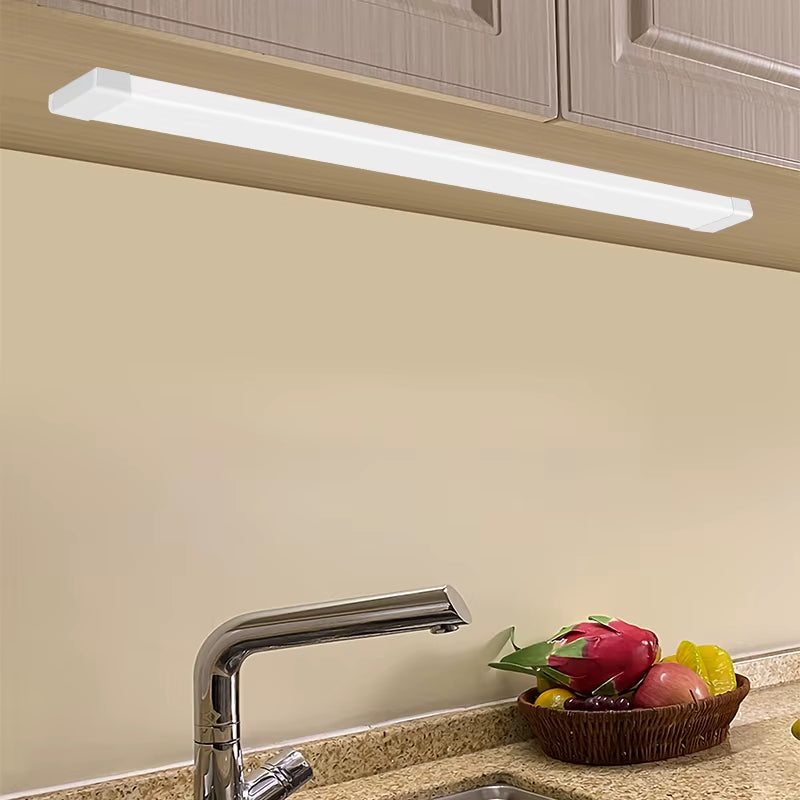 120CM Led Tube Lights 100W Led Lamps Bar 60CM Kitchen under Cabinet Lamp for Warehouse Office Home Commercial Ceiling Wall Light