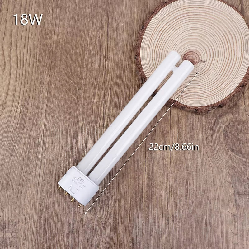 18W 24W 36W Fluorescent Tube CFL 4 Pins Twin-Tube Energy-Saving Light Bulb T5 Socket 4W 6W 8W UV Lamp Tube Replacement