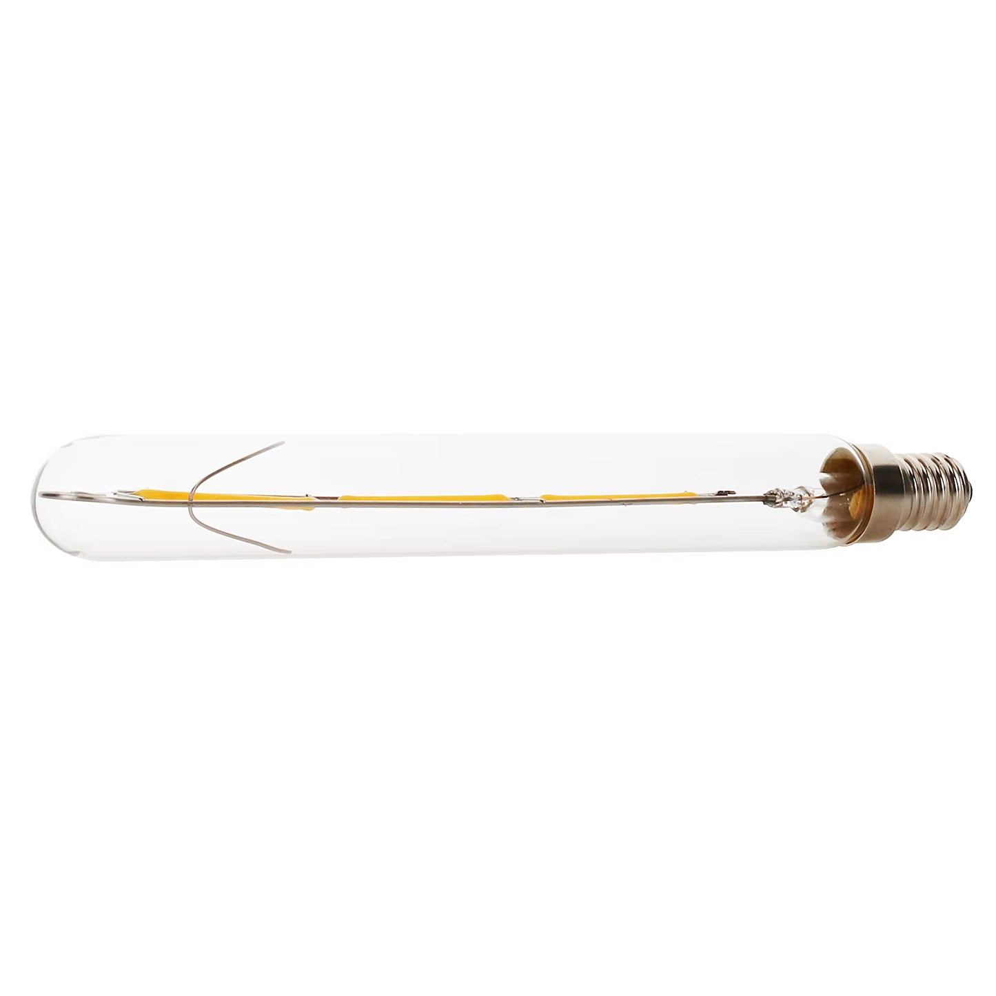 3W 4W 6W T20 E14 LED Tube Light Bulb SES Vintage Retro Filament COB 220V 240V Tubular Antique Lamp 2700K Warm White Glass Shell