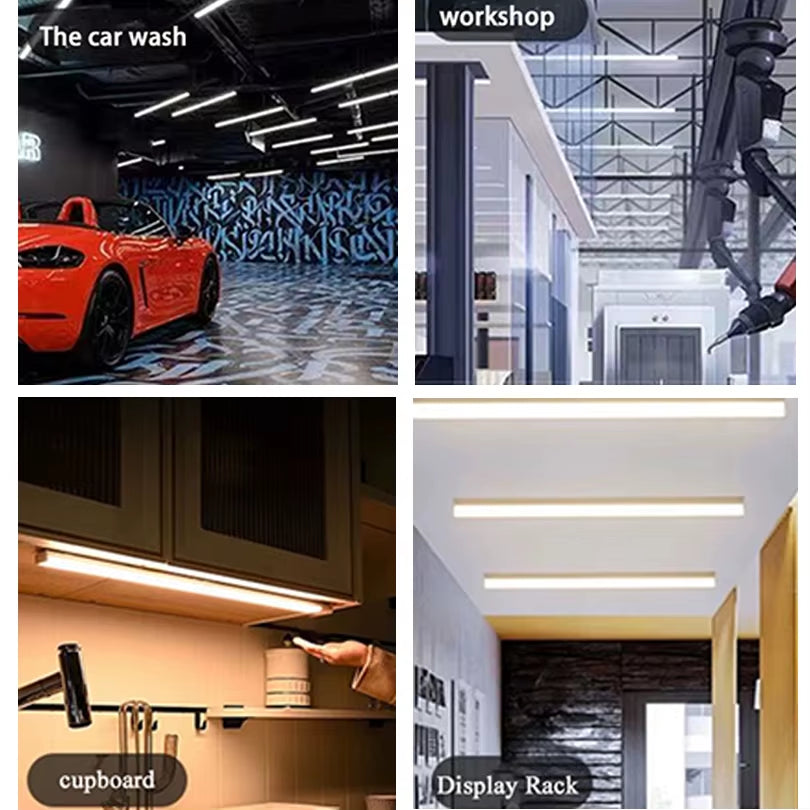 T5 T8 Led Tube Light 220V 110V Wall Lamp Bulb Light 10W Lampa for Home Indoor Kitchen Lighting Garage Light Ceiling Lighting