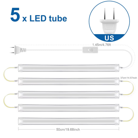 100V -230V 50CM Tube LED T5 15W/ T8 25W 220V LED Bar Light Replace Fluorescent Tube Bulbs Cabinet Kitchen Wall Lamp Lighing -J