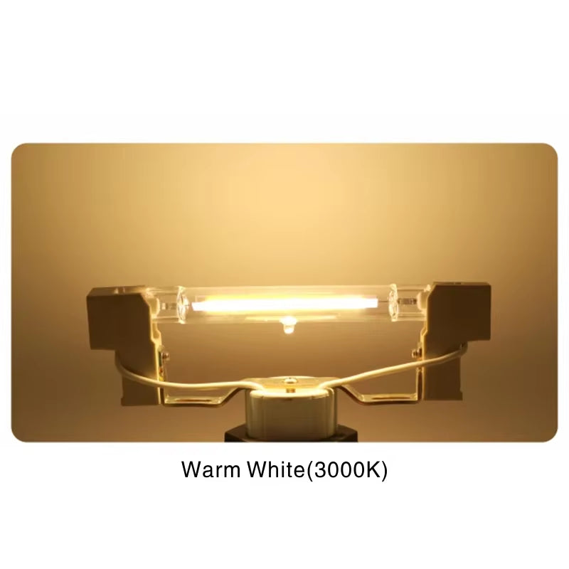 High Power LED R7S Glass Tube COB Bulb Ceramics 110V 220V 78MM 118MM R7S Corn Lamp 5W 10W 20W J78 J118 Replace Halogen Lampadas