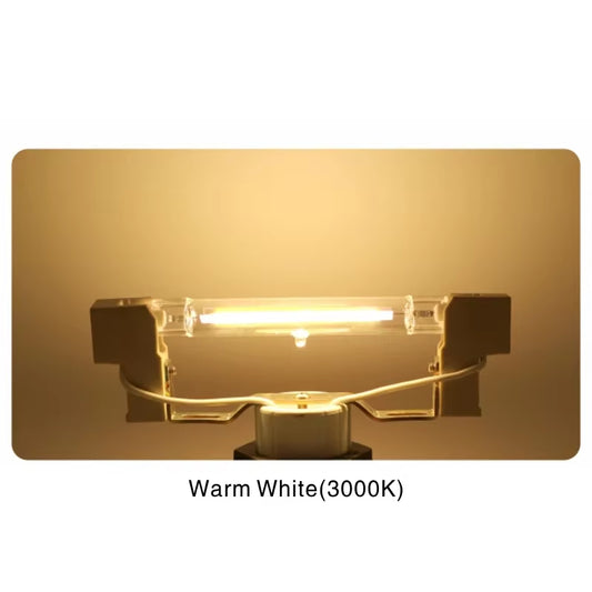 High Power LED R7S Glass Tube COB Bulb Ceramics 110V 220V 78MM 118MM R7S Corn Lamp 5W 10W 20W J78 J118 Replace Halogen Lampadas