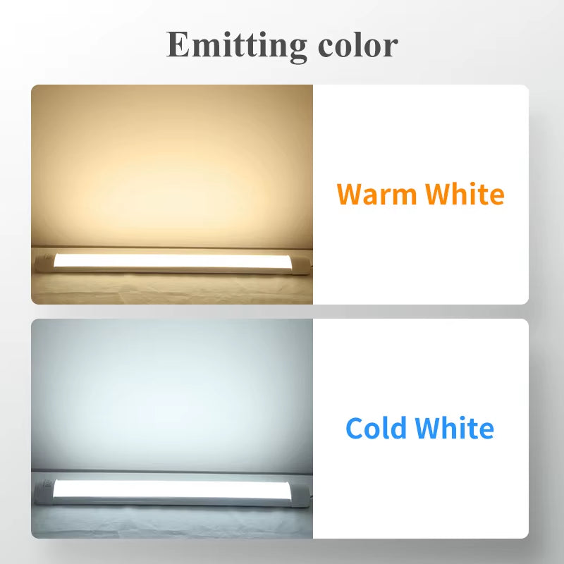 Led Tube Light Fixture High Brightness Lamp Tube 85V-265V Bar Lighting Bulb for Kitchen Home-Appliance Light Strip LED Luminaire