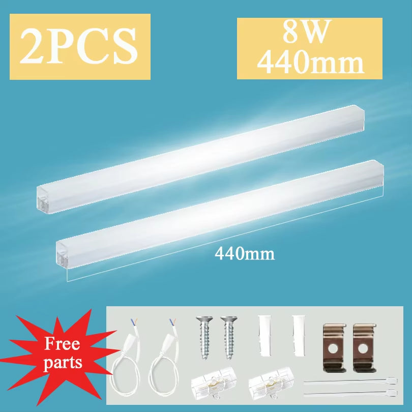 Led Tube Light 220V 110V T5 Led Bracket Lamps for Home 8W10W 40Cm Bar Lights Industrial Commercial Light Fixture Kitchen Study
