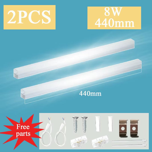 Led Tube Light 220V 110V T5 Led Bracket Lamps for Home 8W10W 40Cm Bar Lights Industrial Commercial Light Fixture Kitchen Study