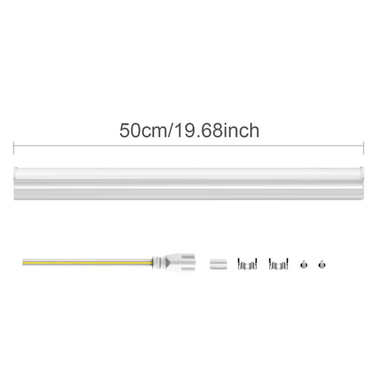 High Quality T5 LED Tube Light Bar Lamp Integrated Wall Tube 15W 50CM Home Kitchen Cabinet Warehouse Garage LED Lights 110V 220V