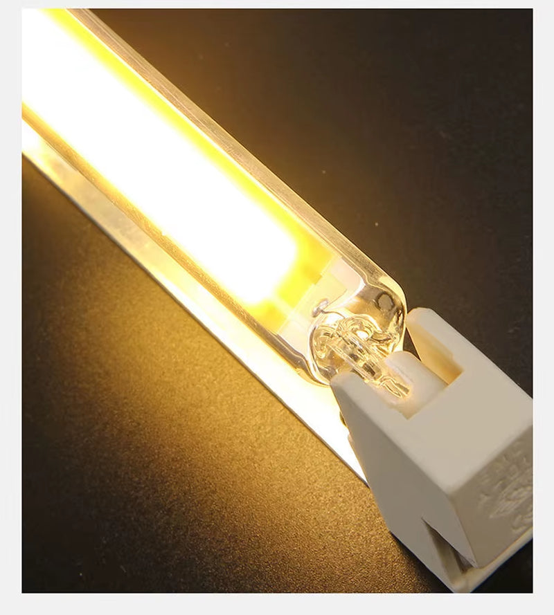 LED Light R7S 15W 20W Superbright Powerful Spotlight 78Mm118Mm AC220V 110V COB Lamp Bulb Glass Tube Replace Halogen Lamp Light