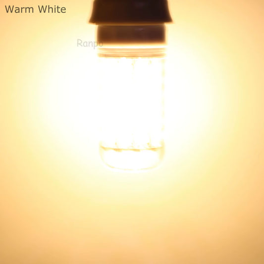 Super Brightness 7W-15W LED Corn Light Bulbs E27 E14 B22 G9 GU10 Screw 24/36/48/56/69/72 LED Chips White Lampada 220V Ampoule