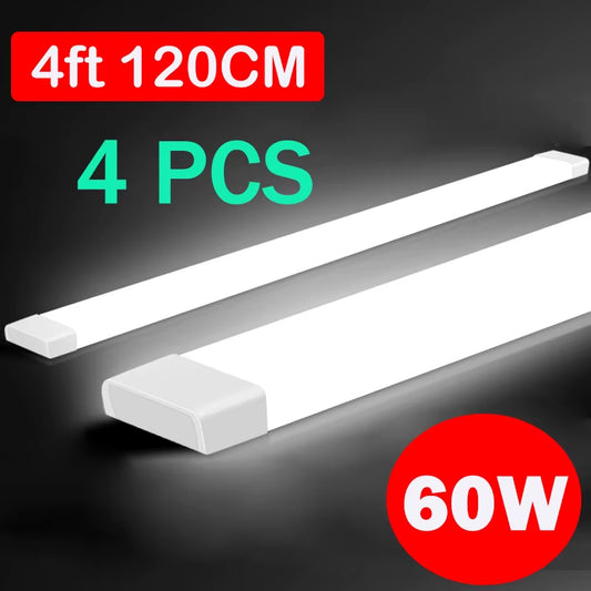 220V 120Cm T5 T8 Led Tube Light for Home Led Lamp Tube Bar 40W 60W Cold White Warm Whtie 4Ft Led Tube Light 1200Mm Tube Lighting