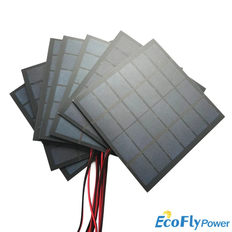 Wholesale Mini Solar Panel 4V 5.5V 5V 6V 7V 10V 12V 50Ma 60Ma 100Ma 150Ma 200Ma 500Ma Mono/Poly