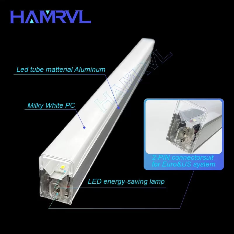 Hexagon LED Lighting for Garage Barbecue Shop Barbershop Gym Bar Car Detailing Showroom 4S Workshop Ceiling Light Honeycomb Tube