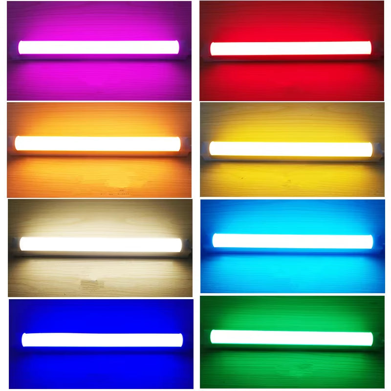 T5 Led Tube Light 0.3M 1Ft 2835 SMD Strip Bar 220V 230V 240V Nature White 4000K Red Ice Blue Green Pink Yellow Cool White 6500K
