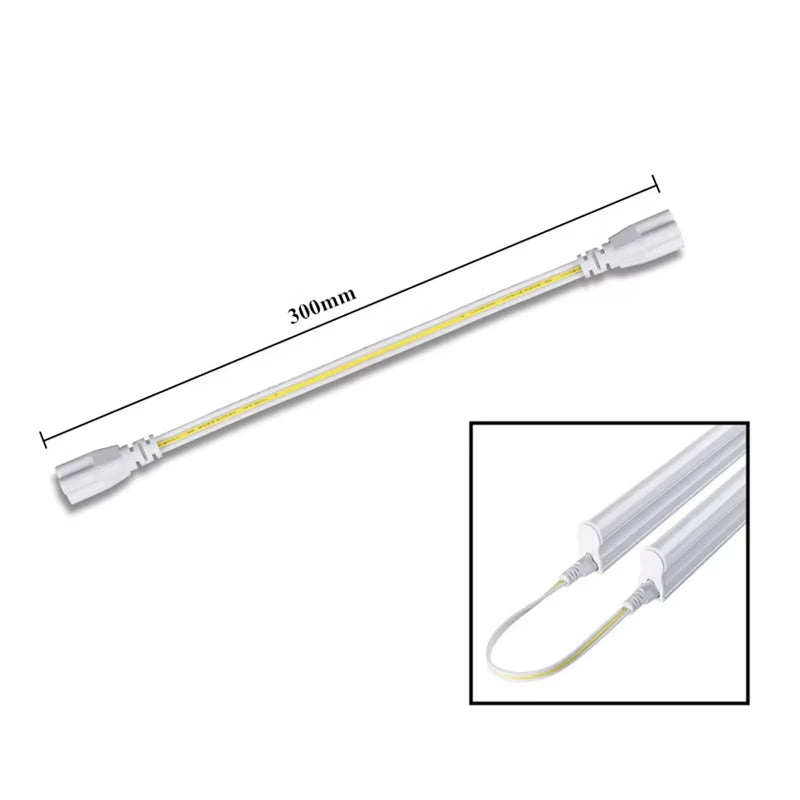 T5 Led Tube Light 0.3M 1Ft 2835 SMD Strip Bar 220V 230V 240V Nature White 4000K Red Ice Blue Green Pink Yellow Cool White 6500K