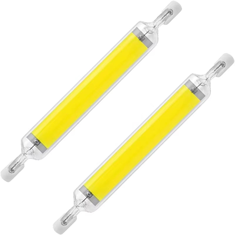 Super Bright LED R7S COB Glass Tube 78Mm 118Mm J78 J118 LED Light Bulb AC 110V AC 220V Home Replace Halogen Lamp