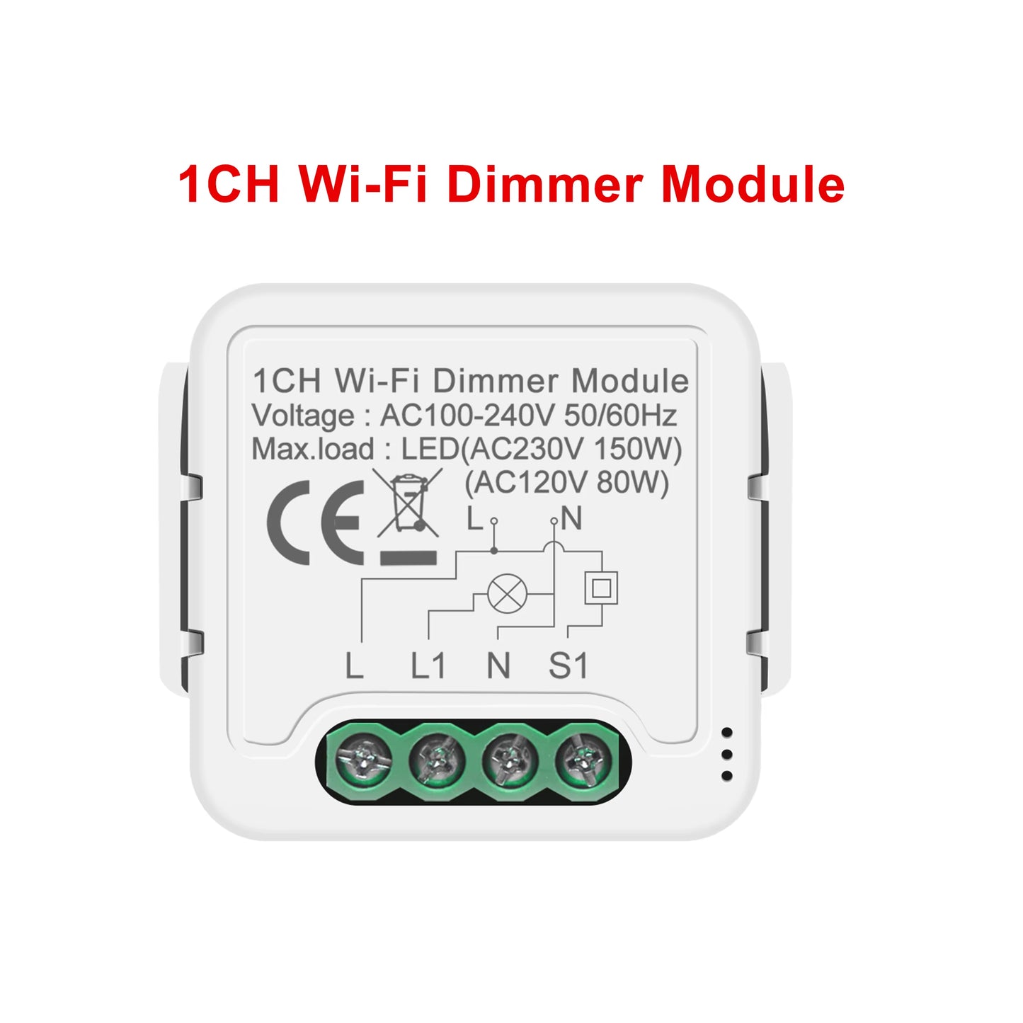 Tuya Smart Wifi Light/Curtain/Dimmer Switch Modules Support 2 Way Control Works with Alexa Hey Google Alice No Hub Needed