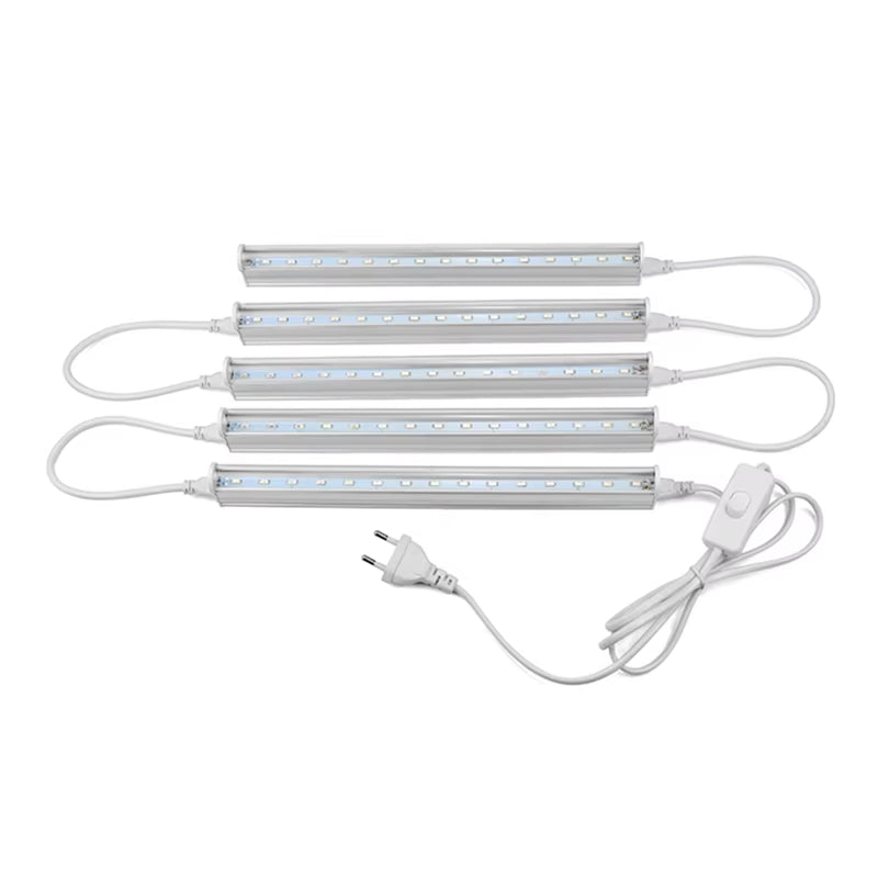 T5 Led Tube Light 0.3M 1Ft 2835 SMD Strip Bar 220V 230V 240V Nature White 4000K Red Ice Blue Green Pink Yellow Cool White 6500K