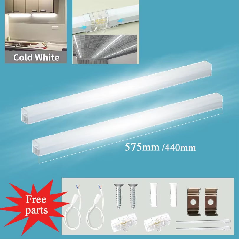 Led Tube Light 220V 110V T5 Led Bracket Lamps for Home 8W10W 40Cm Bar Lights Industrial Commercial Light Fixture Kitchen Study