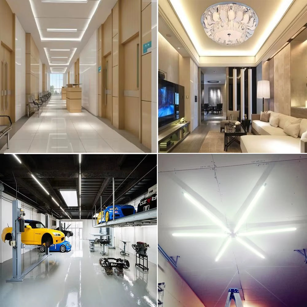 T5 LED Tube 30CM 220V 110V LED Lamp Bulb 6W LED Fluorescent Tube for Indoor Kitchen Lighting 2835 SMD LED Light Tubo