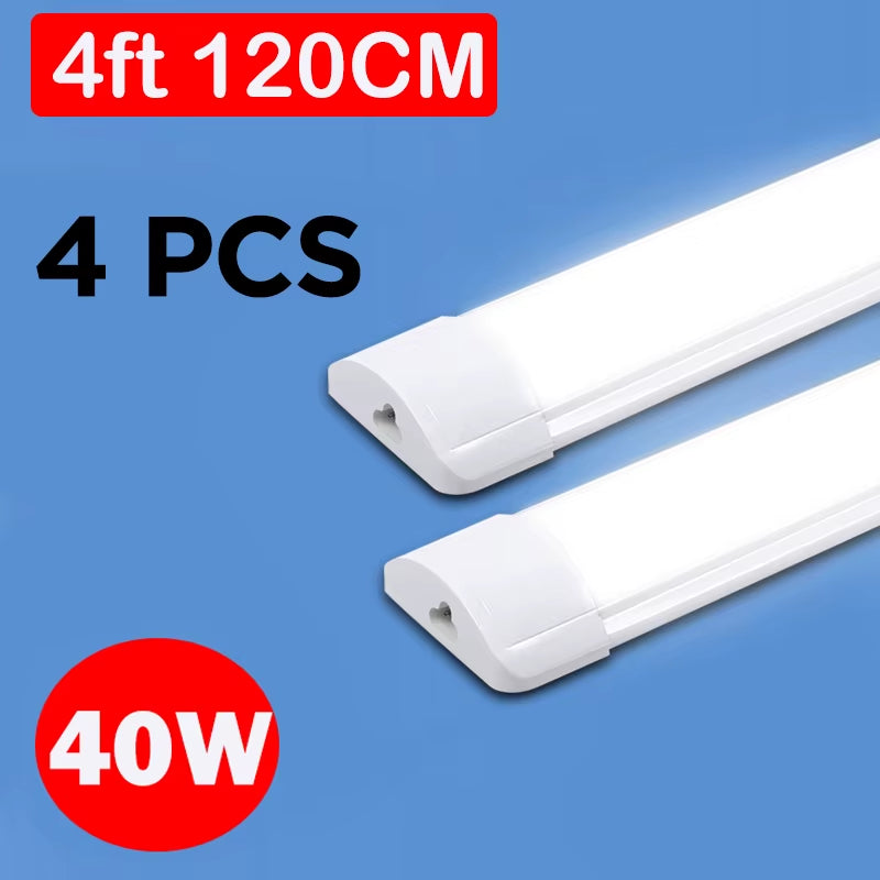 220V 120Cm T5 T8 Led Tube Light for Home Led Lamp Tube Bar 40W 60W Cold White Warm Whtie 4Ft Led Tube Light 1200Mm Tube Lighting