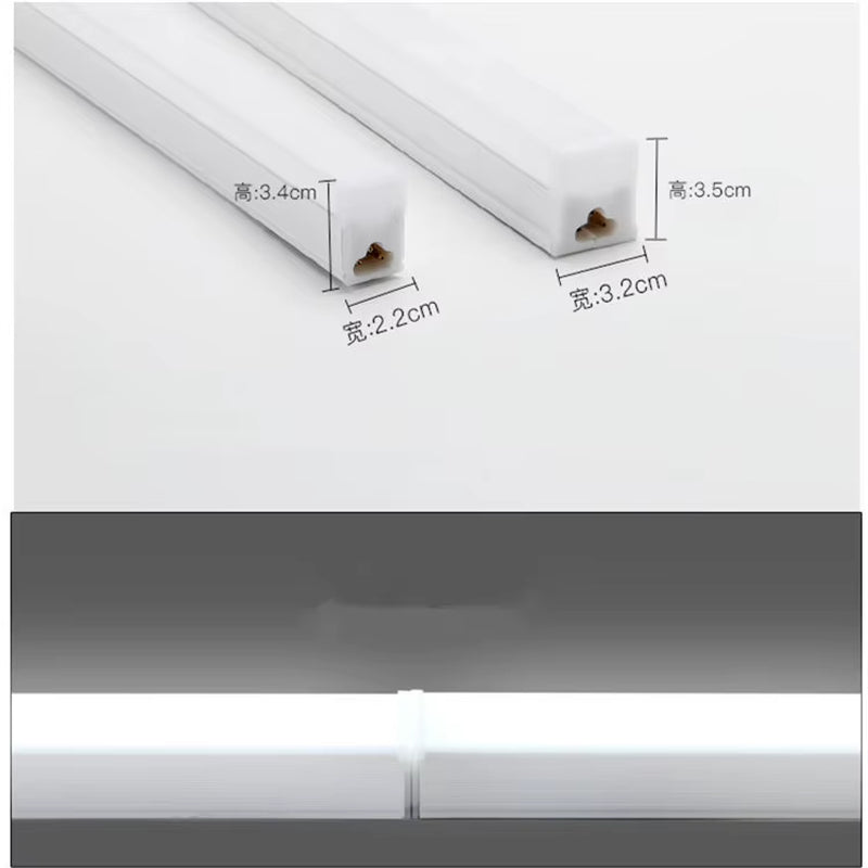 LED Tube T5 Light 30CM 60CM 220V~240V LED Fluorescent Tube LED T5 Tube Lamps 6W 9W Cold White Light Lampara Ampoule PVC Plastic