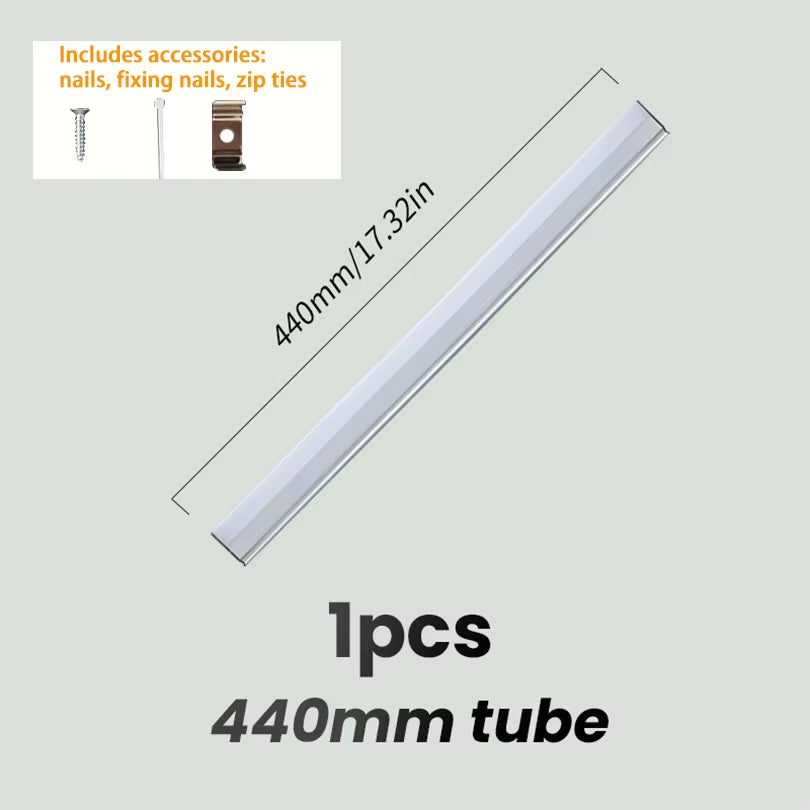 DIY Led Tube Hexagon Garage Honeycomb Car Body Lighting Lamp Ceiling Lamp PC AC85-265V Accessories Barbershop Workshop Garage
