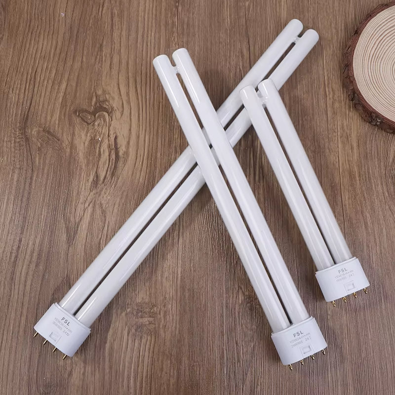 18W 24W 36W Fluorescent Tube CFL 4 Pins Twin-Tube Energy-Saving Light Bulb T5 Socket 4W 6W 8W UV Lamp Tube Replacement