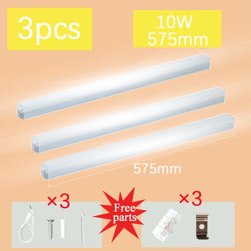 Led Tube Light 220V 110V T5 Led Bracket Lamps for Home 8W10W 40Cm Bar Lights Industrial Commercial Light Fixture Kitchen Study