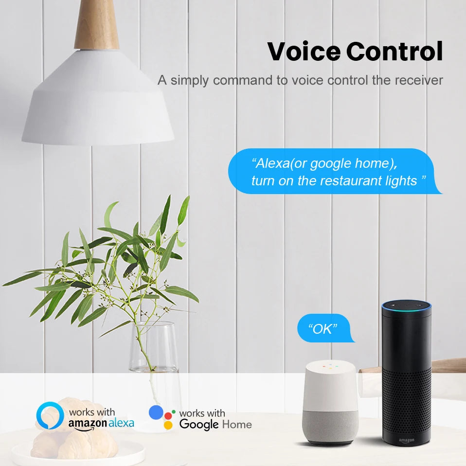 No Neutral Tuya Zigbee 3.0 Smart Switch Module 1 2 3 4 Gang Wire Required Smart Home DIY Light Breaker Works with Alexa Google