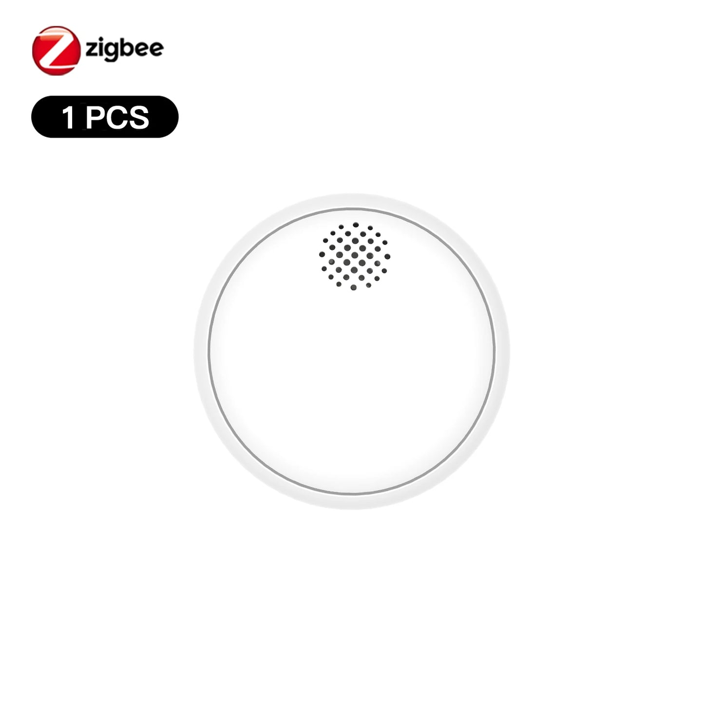 MOES Zigbee Smart Wireless Smoke Detector Fire 85Db Sound Alarm Siren Sensor Smart Safety Protection Home Kitchen Fire App Alert